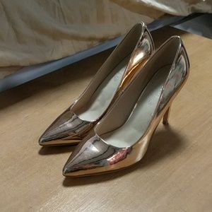 Rose gold Truffle Collection heels